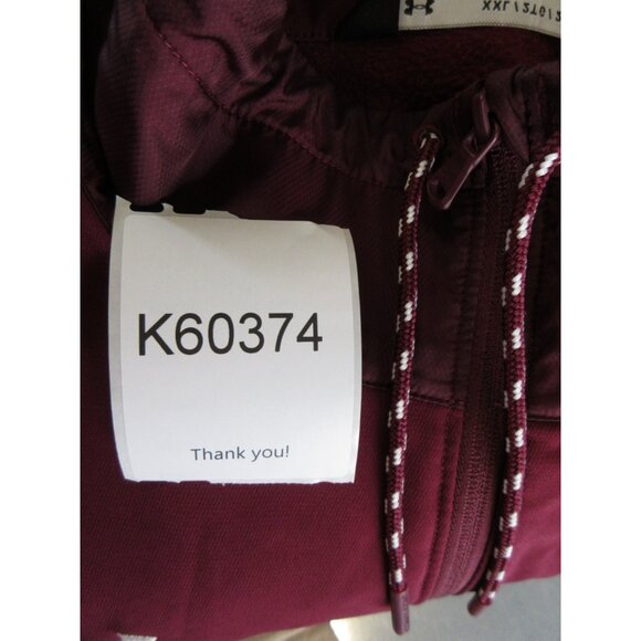 Fordham Rams Football Jacket XXL Under Armour Cold Gear Loose 1/4 Zip - Picture 15 of 15